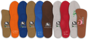 an array of foot levelers orthotics